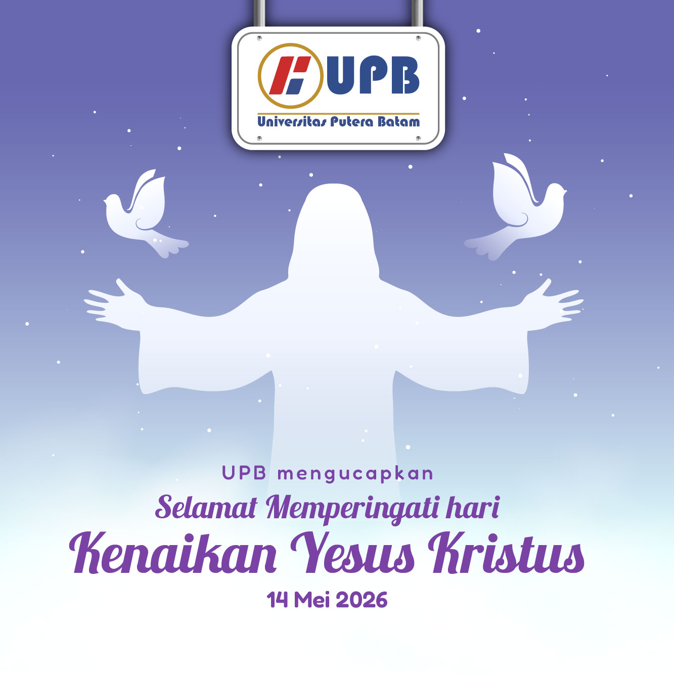 Ucapan hari Kenaikan Yesus Kristus 2026