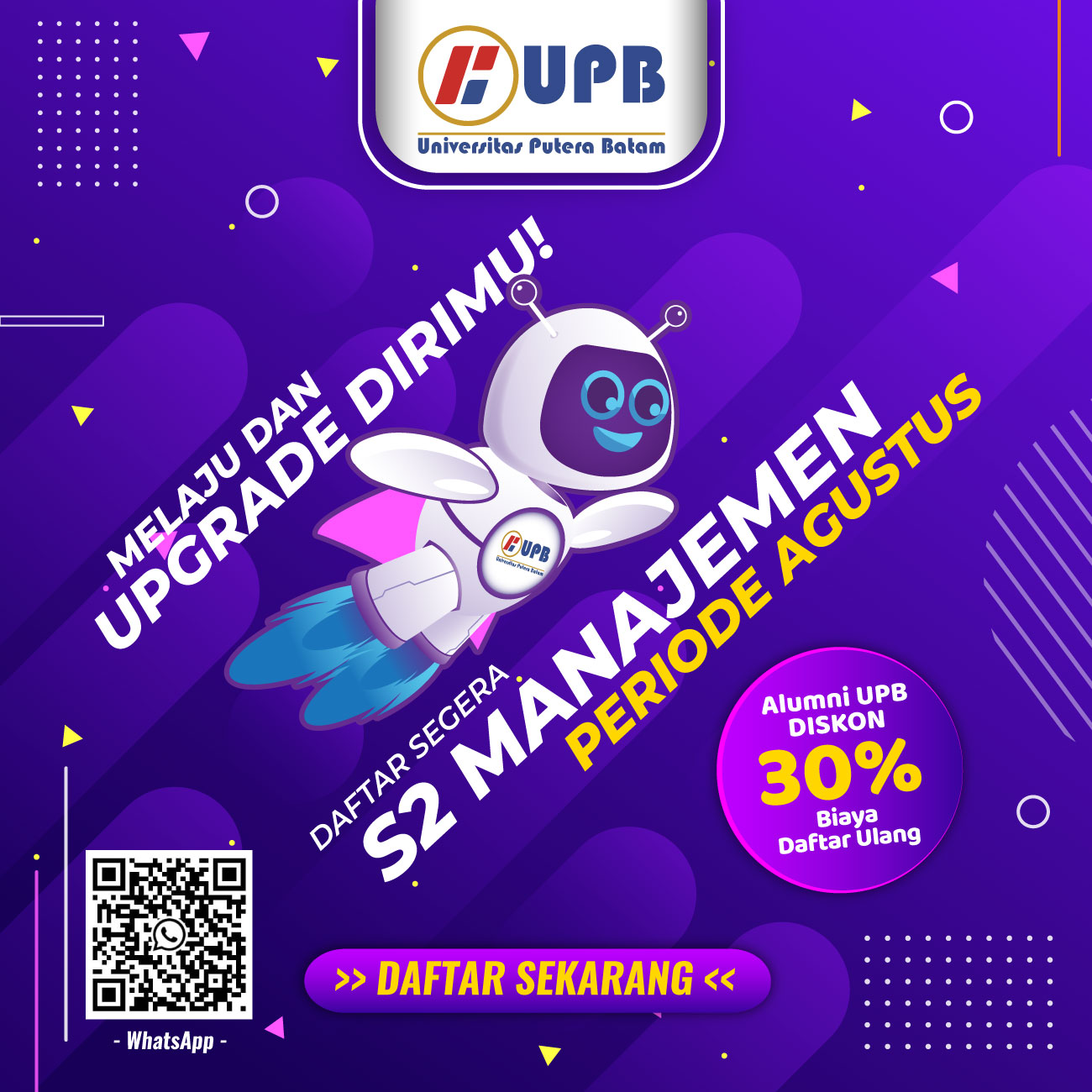 PMB S2 Manajemen Periode Agustus 2026