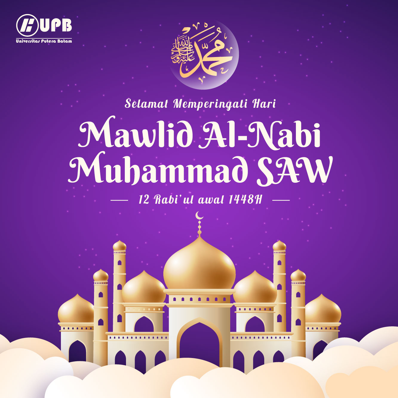 Ucapan Maulid Nabi Muhammad SAW 2026